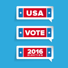 Usa, Vote label vector set