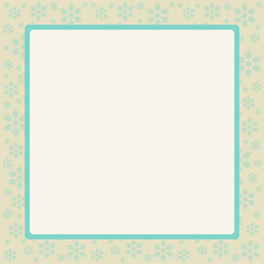 Vector Vintage Merry Christmas Frame.