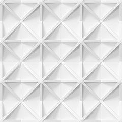 White abstract square structure with squares - square background