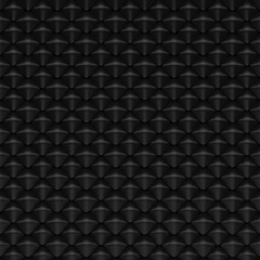 Black fish scales or flakes - abstract square background © ivangd