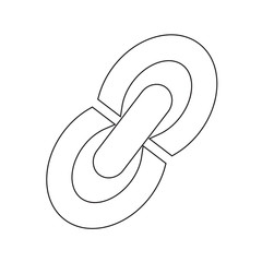 Insert Edit Link icon sign Illustration