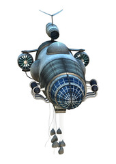 Fantasy Zeppelin Starship © photosvac