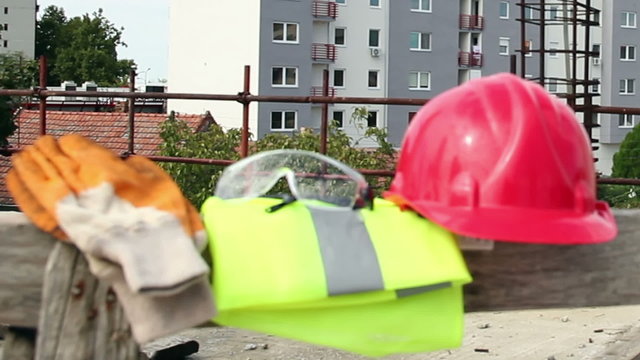 Personal Protective Equipment, Construction/Personal protective equipment on the construction site