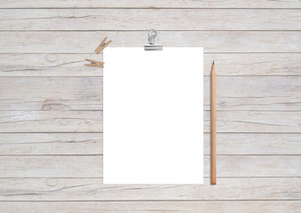 Greeting Card mockup, vertical