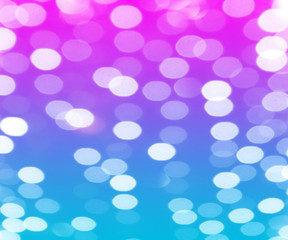 Multicolored defocused bokeh lights background