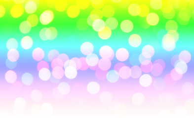 Obraz premium Multicolored defocused bokeh lights background