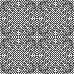 Seamless pattern of braided thread with swatch for filling. Stylish ornament texture. Fashion geometric background for web or printing design.