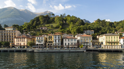 Fototapeta na wymiar Villages, Como Lake, Italy