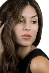 Fototapeta premium Beauty Portrait woman. Perfect Fresh Skin.