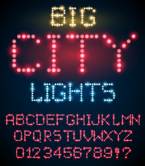 Light font set