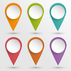 Set of pins