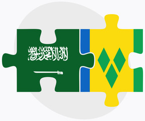 Saudi Arabia and Saint Vincent and the Grenadines