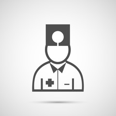 People vector design. Icon doctor