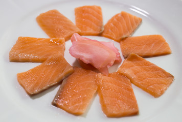 Salmon fillets