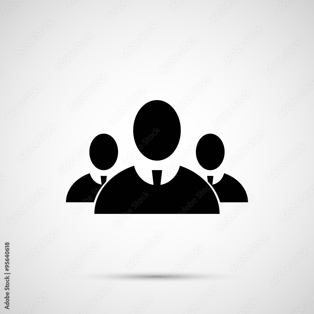 Wall mural People vector design. 3 man icon