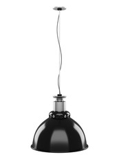 Obraz premium Hanging lamp isolated on white background. 3d.