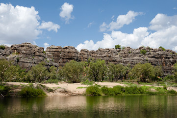 Fototapeta na wymiar Geikie Gorge National Park - Kimberley - Australia