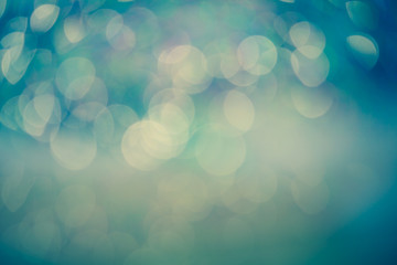 abstract blue bokeh background