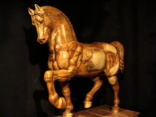 Horse statue