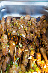 Wedding Reception Chicken Skewers