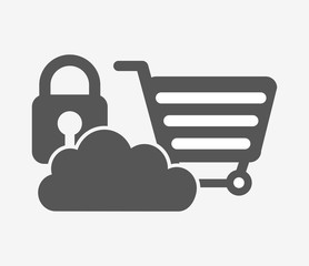 Obraz premium business security design 