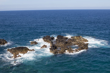 Sea Cliff in Los Cancajos (La Palma, Canary Islands)