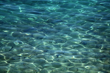 Adriatic sea background in Brela , Croatia moments
