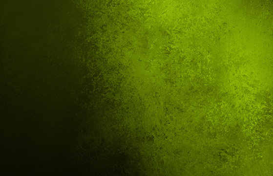 olive green background with black shadow on border and vintage grunge background texture