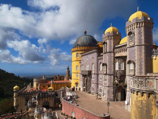Pena National Palace, Sintra, Portugal.