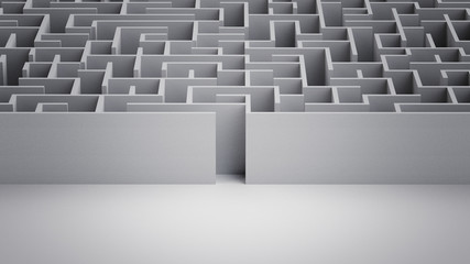 Maze (3D Illustration)