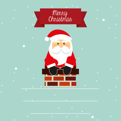 happy merry christmas design 