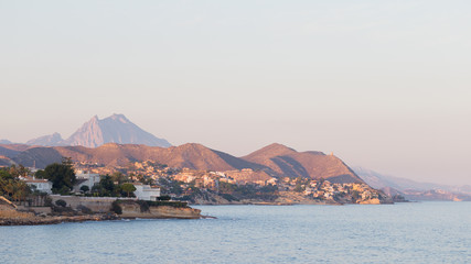 Sunrise in El Campello, Costa Blanca
