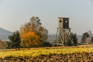  hunter cottage, Hunting tower between meadow and forest