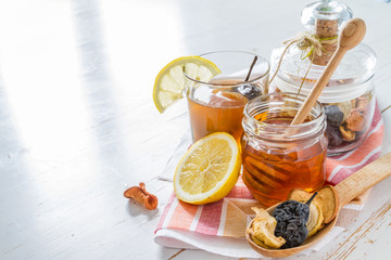 Uzvar and ingredients