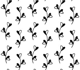 Stoffe zum Nähen Süße floral nahtlose Muster