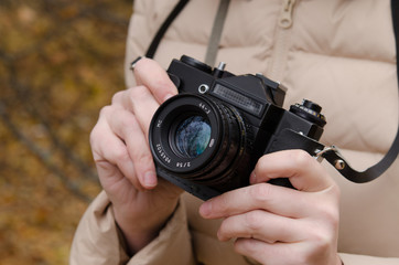 In the hands of Soviet camera