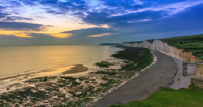 Seven sister nation park,sussex south downs 