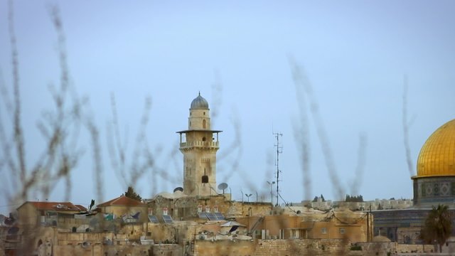 Dome of the Rock, pan right