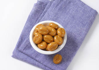 caramel candies