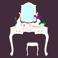 Women dressing table