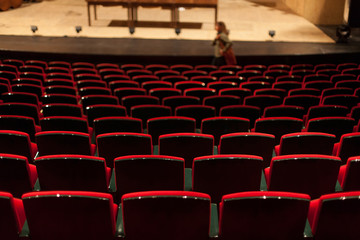 Fototapeta premium pusty teatr
