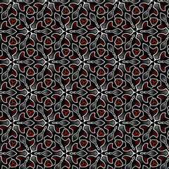 Exagonal tile pattern seamless 11