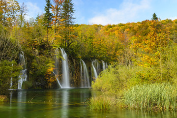  Plitvice Lakes National Park in Autumn, Croatia