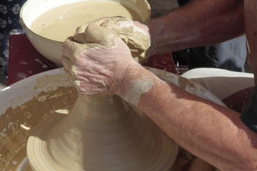 hands of the potter