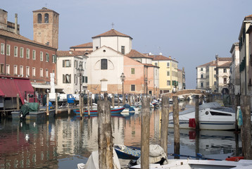 Fototapeta na wymiar Chioggia, Province of Venice, Italy