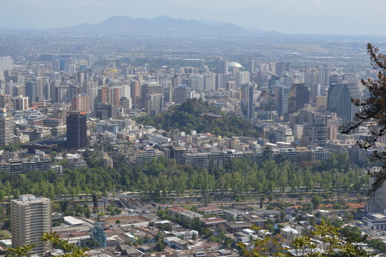 Santiago desde el Cerro San Cristobal