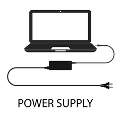 Laptop and power supply