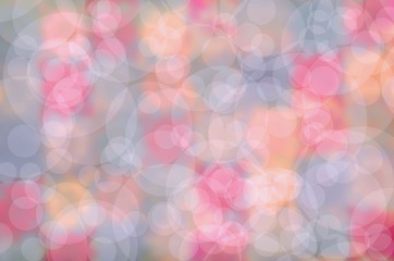 Shining Abstract Bokeh Background
