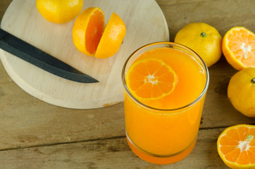 Beverage orange fruit and juice