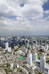 bangkok view from baiyoke tower II on 3 July 2014 BANGKOK 